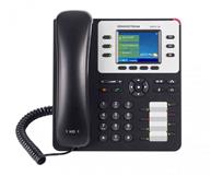 GXP-2130 Telefono IP Grandstream , 3 cuentas SIP, display LCD COLOR, 4 teclas XML programables, conferencia de hasta 4 puntos, POE, 8 teclas BLF, 2 puertos de red 10/100/1000.